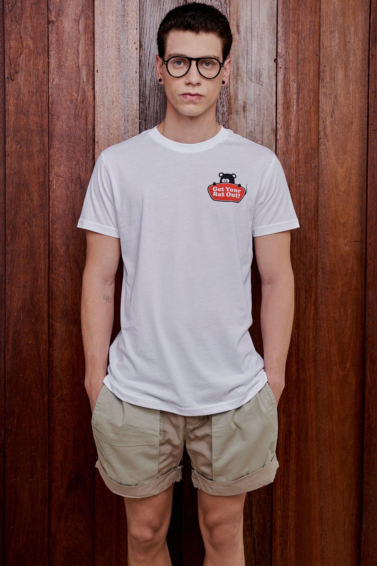 Dirty Laundry Get Your Rat Out Supima Cotton T-shirt