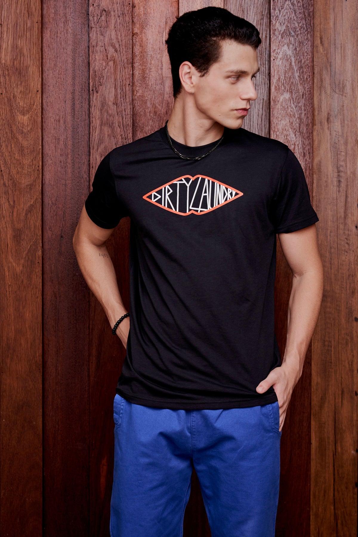 Dirty Laundry Lips Supima Cotton T-shirt