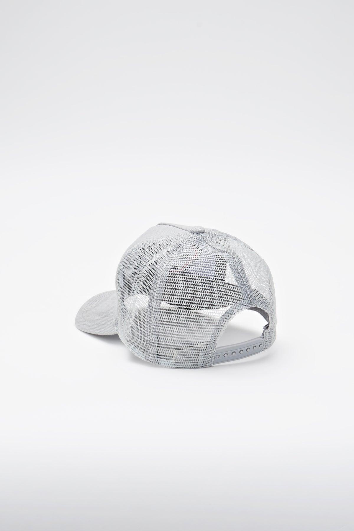Dirty Laundry Porn is King Trucker Cap in Gray