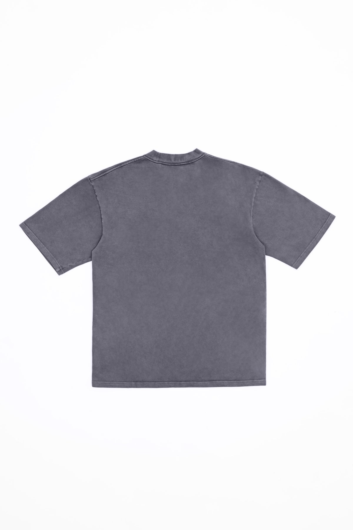 "DROP & WASH" T-Shirt — Washed Grey