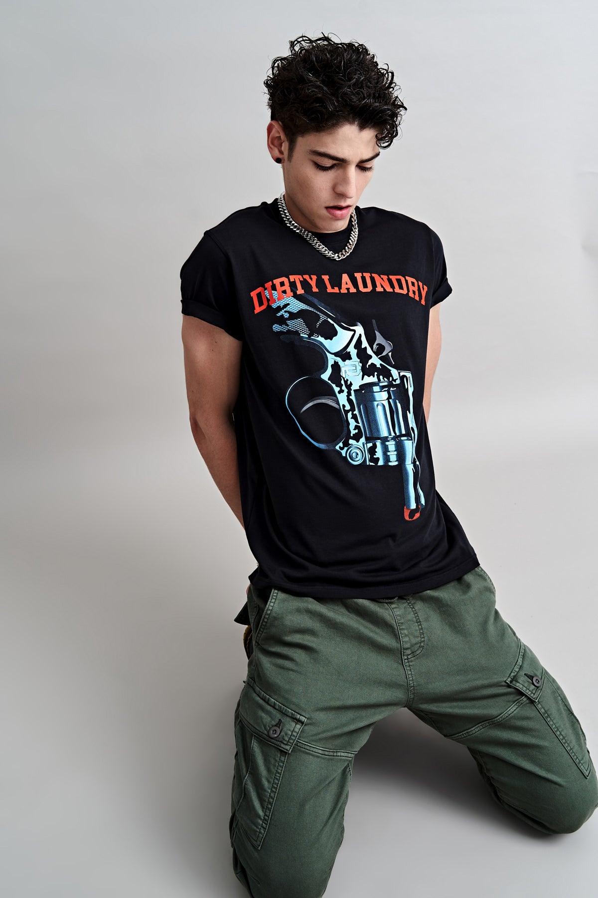Dirty Laundry Cap Gun Supima Cotton T-shirt