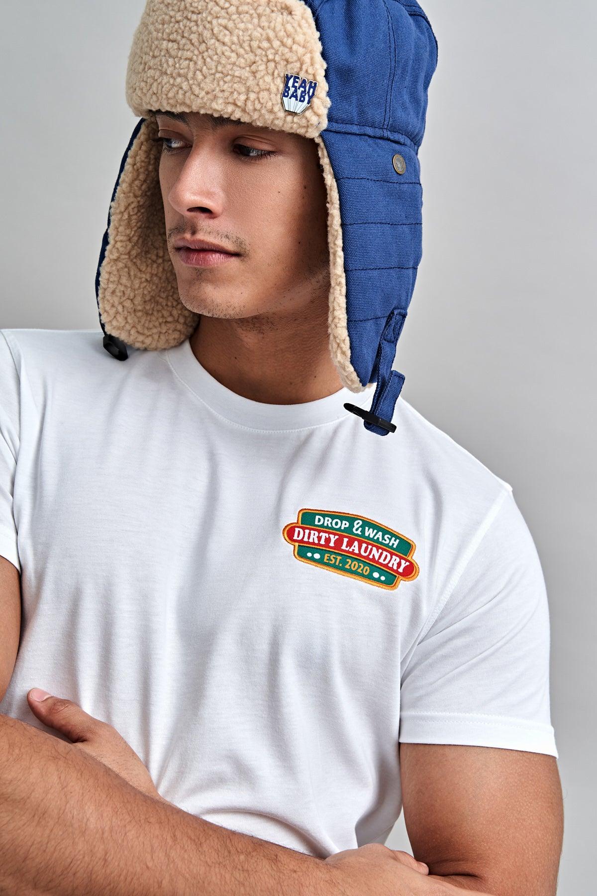 Dirty Laundry Drop and Wash Patch Supima Cotton T-shirt