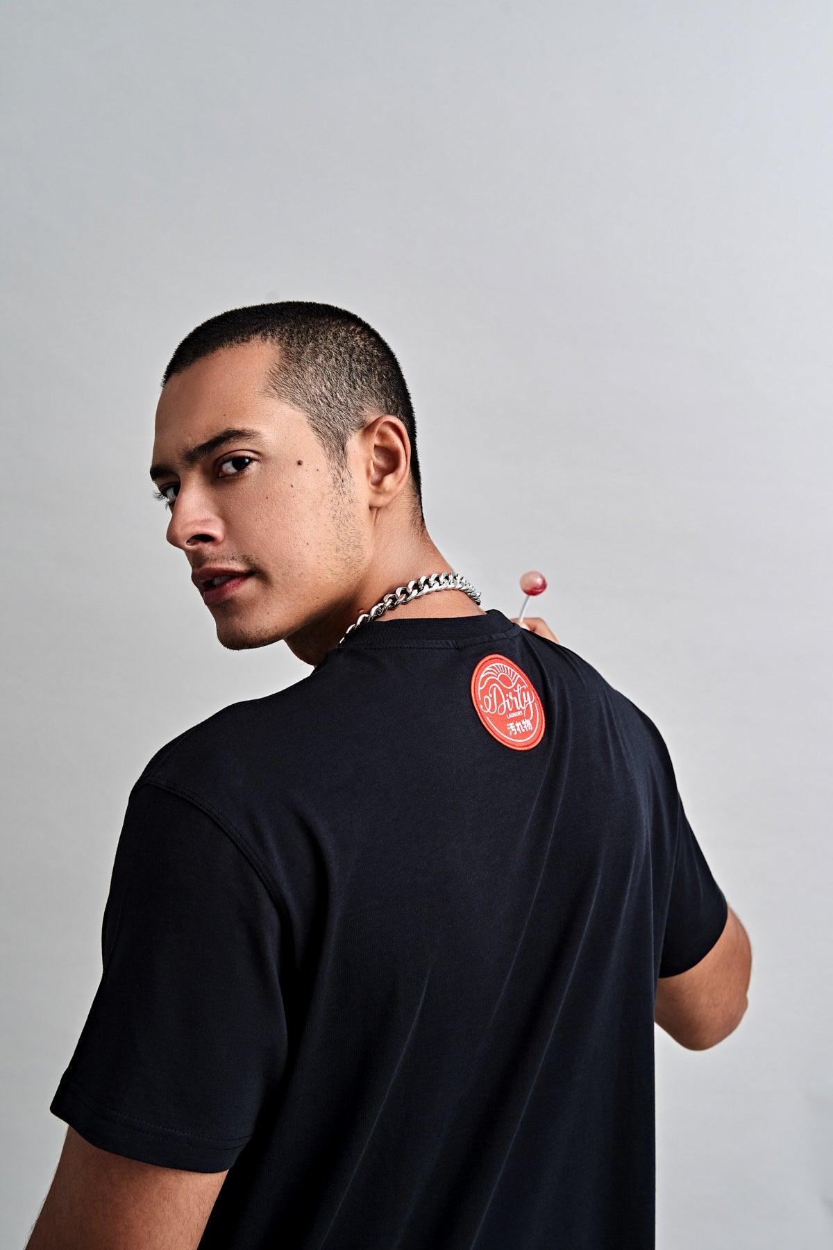 Dirty Laundry Lollipop Lips Supima Cotton T-shirt