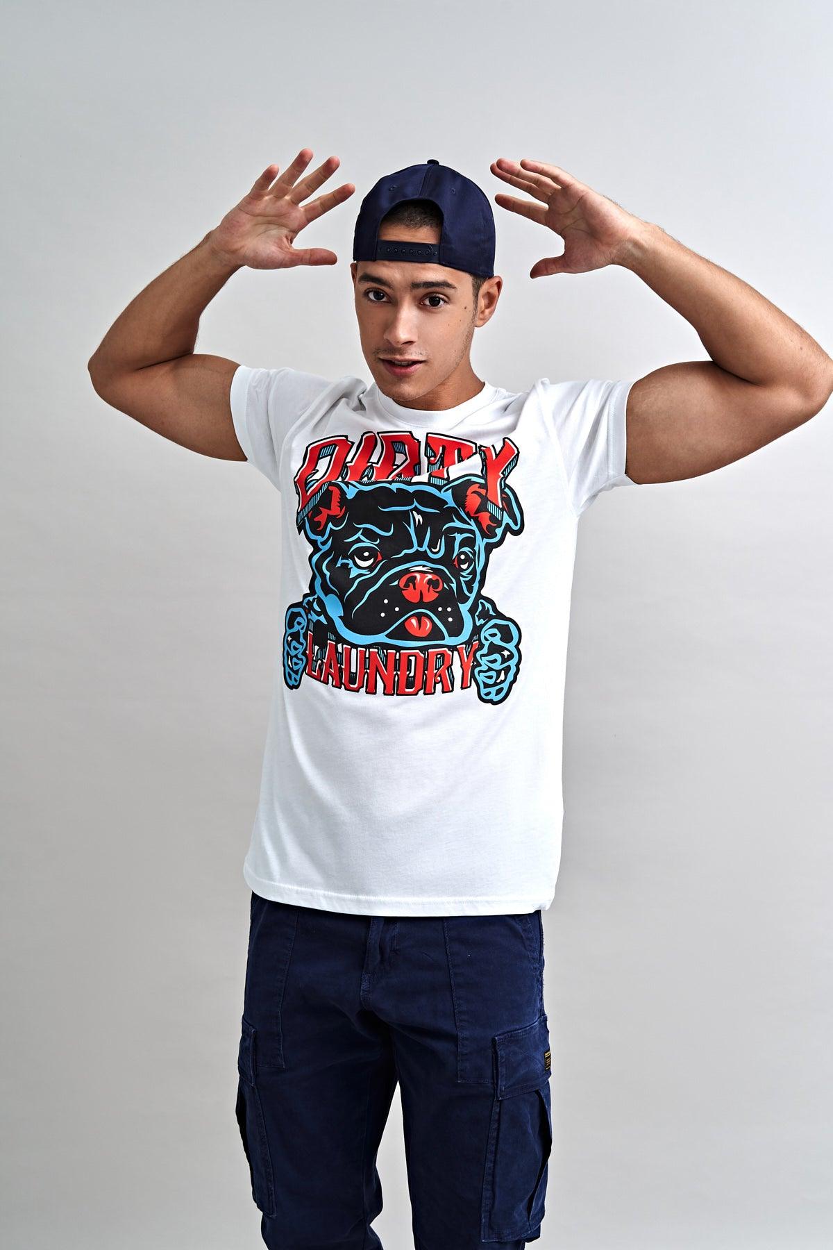 Dirty Laundry Willie Bulldog Supima Cotton T-shirt