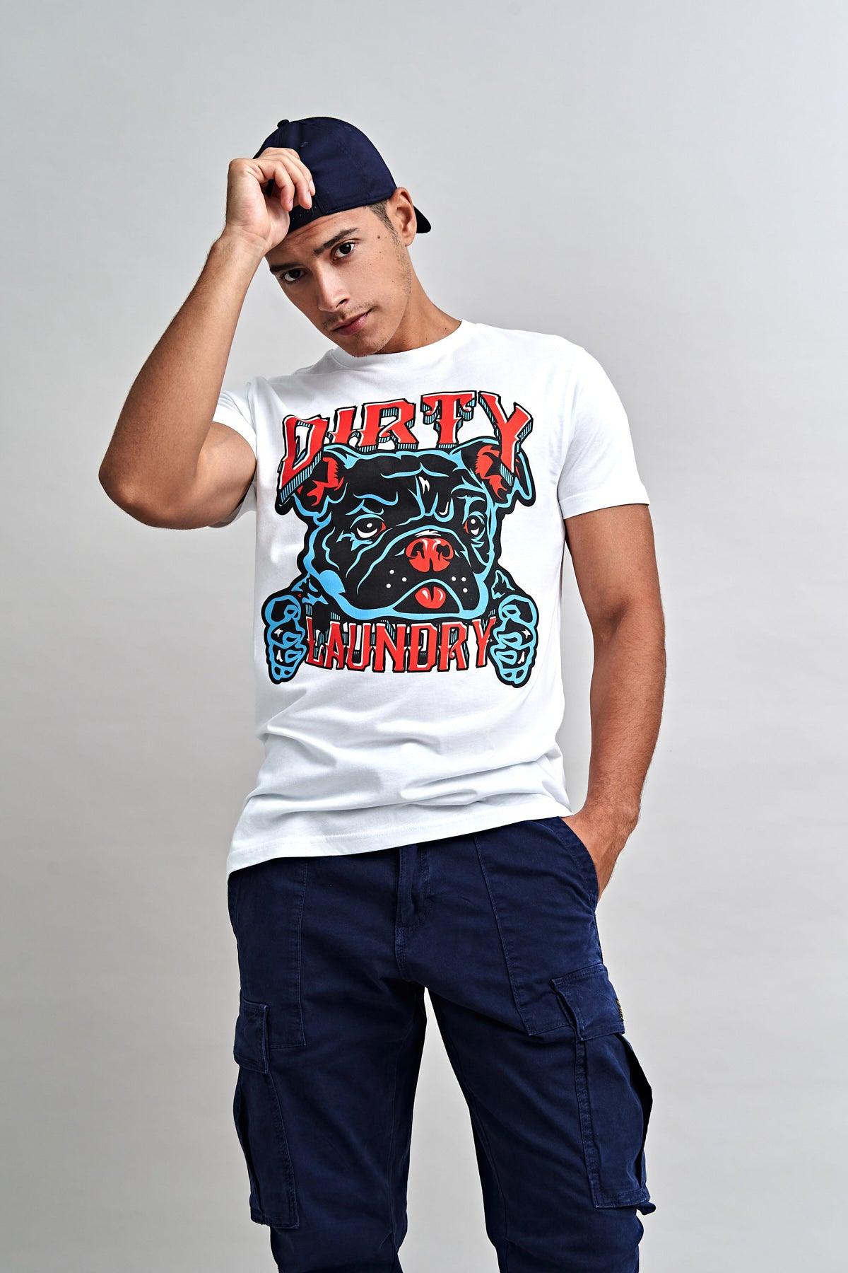 Dirty Laundry Willie Bulldog Supima Cotton T-shirt