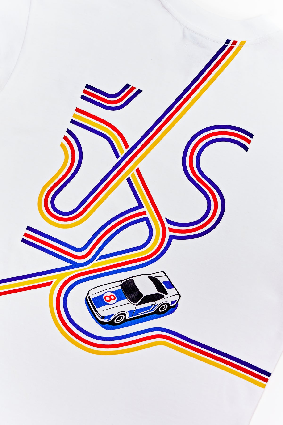 RACING LINES T-Shirt — White