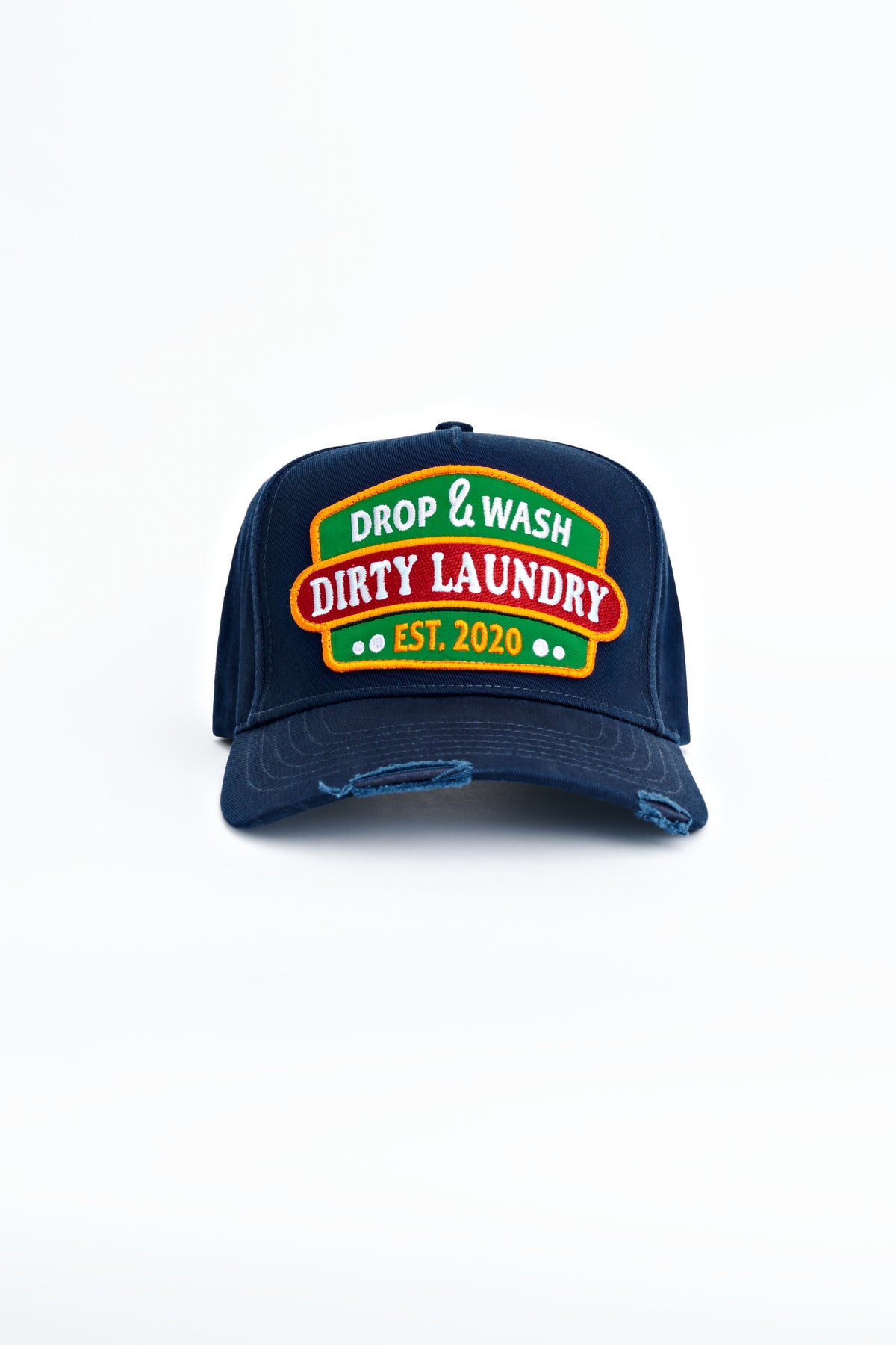"DROP & WASH" Baseball Cap — Navy