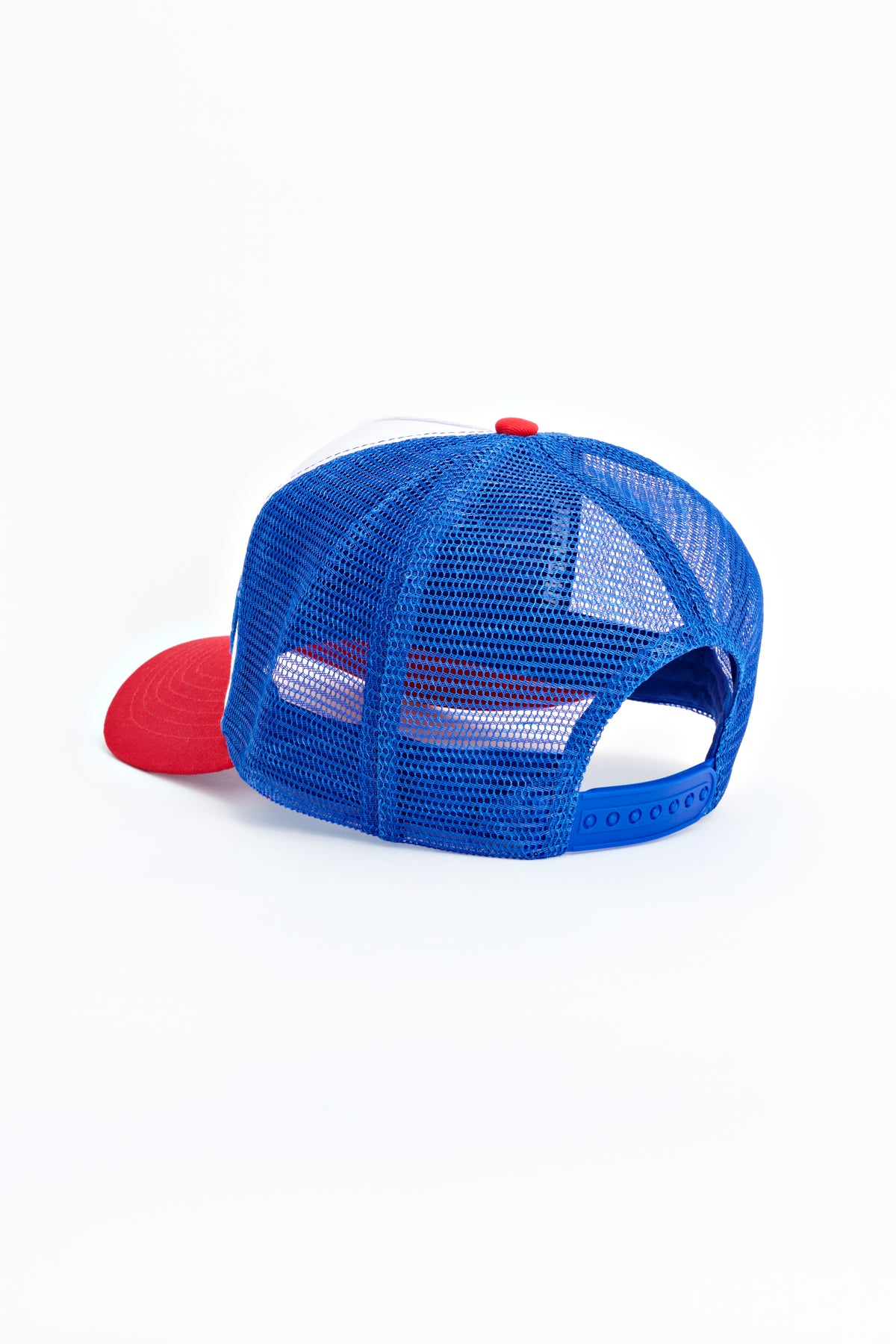 "DROP & WASH" Trucker Cap — Red, White & Blue