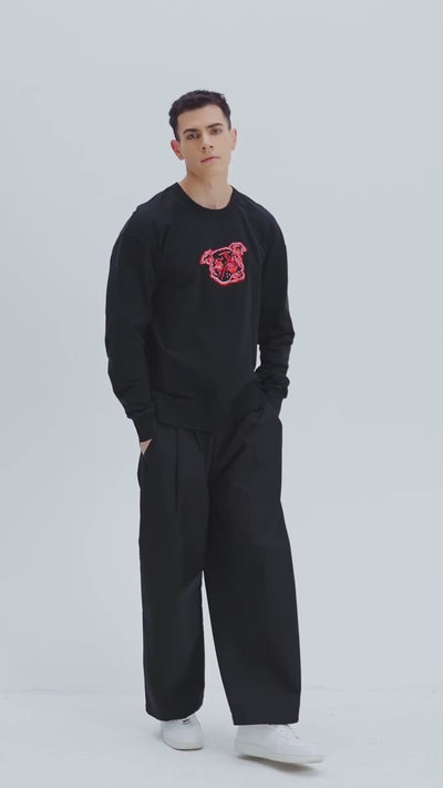 Dirty Laundry Studio Willie Oversized Sweatshirt
