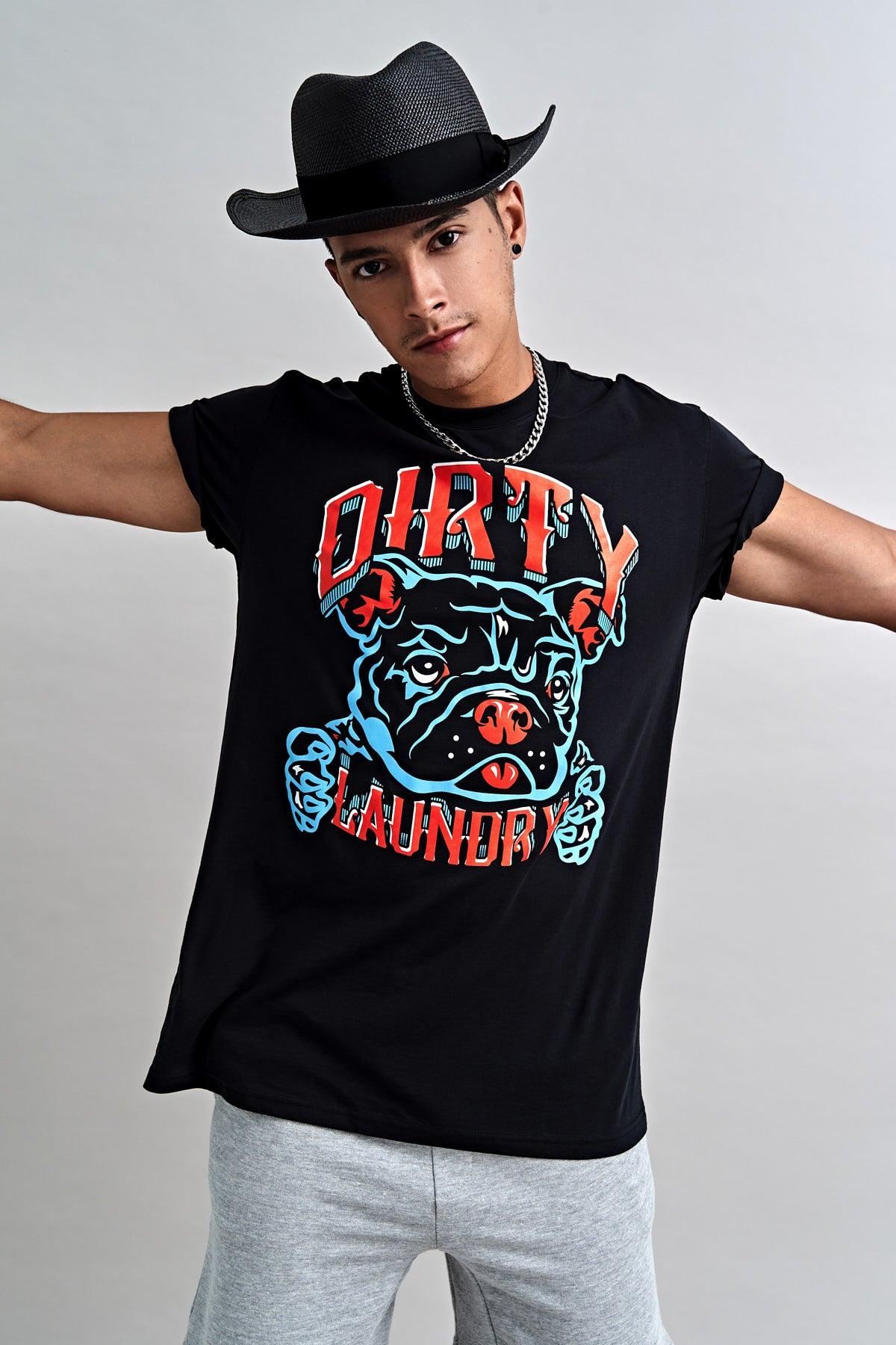 Dirty Laundry Willie Bulldog Supima Cotton T-shirt 